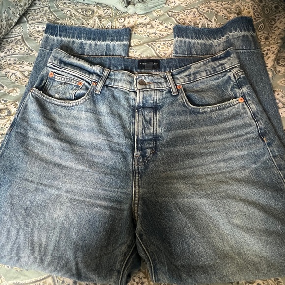 Lucky Brand 90s Loose High Rise Crop Jeans Size 10/30 - Picture 11 of 12